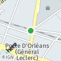 OpenStreetMap - 124 Avenue du Général Leclerc, Paris, France
