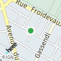 OpenStreetMap - 76 Rue Daguerre, Paris, France